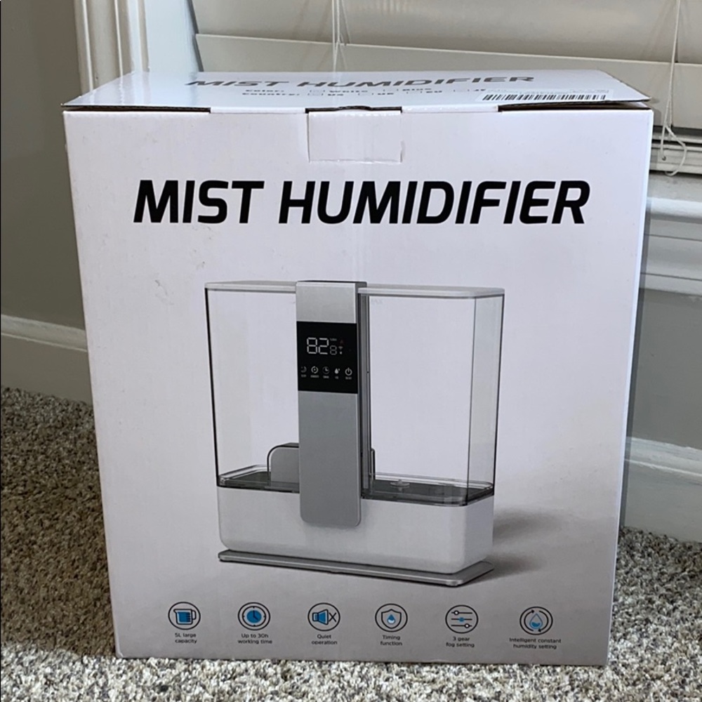 never opened humidifier